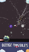 Space Flight: Pixel Rocket | S poster