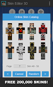 Skin Editor 3D for Minecraft imagem de tela 1