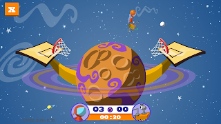 Space Dunk Basketball screenshot 2