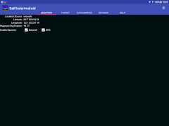SatFinderAndroid स्क्रीनशॉट 5