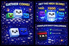 Pixel Plunge poster