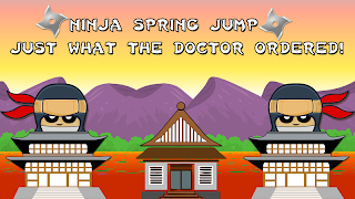Spring Ninja Jump screenshot 2