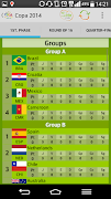 برنامه‌نما Copa 2014 عکس از صفحه