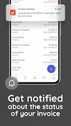 برنامه‌نما Invoice Simple: Invoice Maker عکس از صفحه