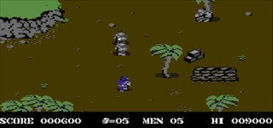 C64 Commando Plakat
