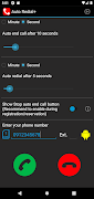 Auto Redial | call timer Pro ảnh chụp màn hình 1