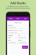 Offline Books Database screenshot 2