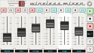 Wireless Mixer - MIDI syot layar 6