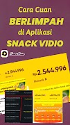 Cara Cuan di Snack Vidio Poster