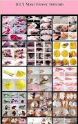 ทำให้บทเรียนดอกไม้ DIY ภาพหน้าจอ 2