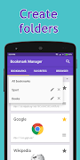 Bookmark manager 스크린샷 2