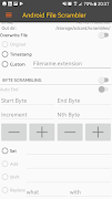 Android File Scrambler تصوير الشاشة 1