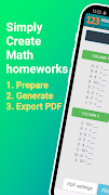 پوستر 123 Math Homework - Worksheets