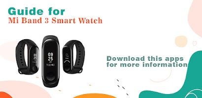 Mi Band 3 App Smart Watch hint Poster