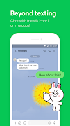 라인 LINE 포스터