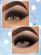 برنامهنما Beautiful Eye Makeup Tutorial عکس از صفحه