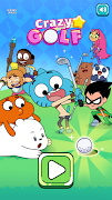 CARTOON CRAZY GOLF poster