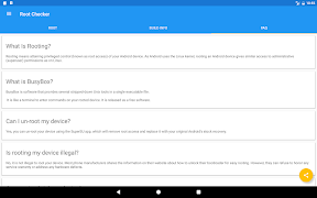 برنامه‌نما Root Checker عکس از صفحه
