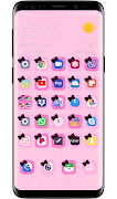 Theme Launcher - Ribbon Black Poster