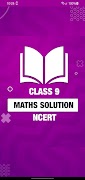 9 Class Math Solution Book Affiche