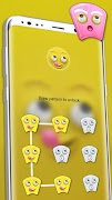 Cute Funny Face Launcher Theme スクリーンショット 3