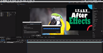 1 Schermata Adobe After Effects Tutorial