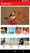 PhotoStudio Portfolio Screenshot 1