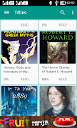 FBReader Bookshelf پوسٹر