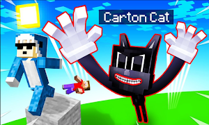 Cartoon Cat Mod for Minecraft  plakat