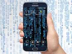 برنامه‌نما Matrix Code Live Wallpaper عکس از صفحه