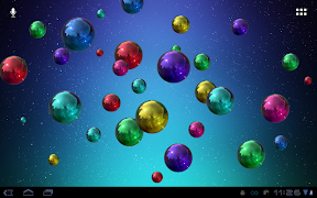 Space Bubbles Live Wallpaper スクリーンショット 6