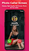 Photo Caller Screen - Full Scr ảnh chụp màn hình 4