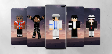 Michael Jackson Skin Minecraft screenshot 6