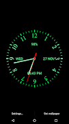 Analog Clock Live Wallpaper poster