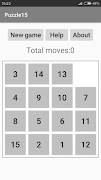 Puzzle 15 / Magic Square screenshot 1