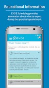 EXOS Scheduling ภาพหน้าจอ 2