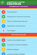 1 Schermata Learn Basic & Vector Calculus