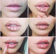 4 Schermata Tutorial di trucco delle labbr