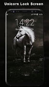 Unicorn Lock Screen Affiche