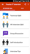 Poster Fresher Interview Q & A