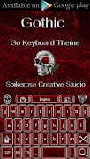 Gothic Clock Widget Screenshot 4