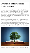 ENVIRONMENTAL STUDIES NOTES imagem de tela 2