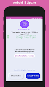 Android 12 Update پوسٹر