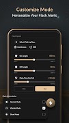 Flashlight Custom Settings ảnh chụp màn hình 5