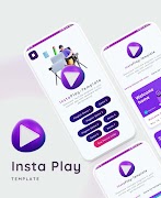 InstaPlay -Template poster