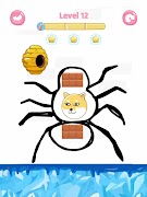 برنامه‌نما Bee Dog: Draw 2 Save عکس از صفحه