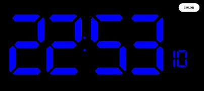 Big Digital Clock स्क्रीनशॉट 4