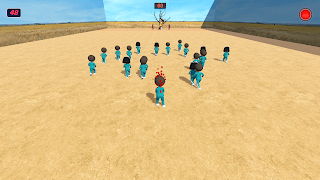 Squid Game Simulator 3D captura de pantalla 4