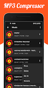 Audio : MP3 Compressor স্ক্রিনশট 1