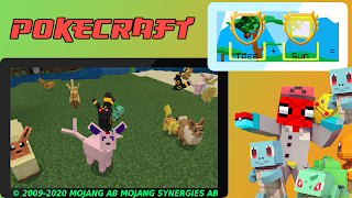 برنامه‌نما Pokecraft Mod عکس از صفحه